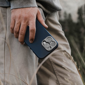 Leather Case - iPhone 14 Pro - Navy